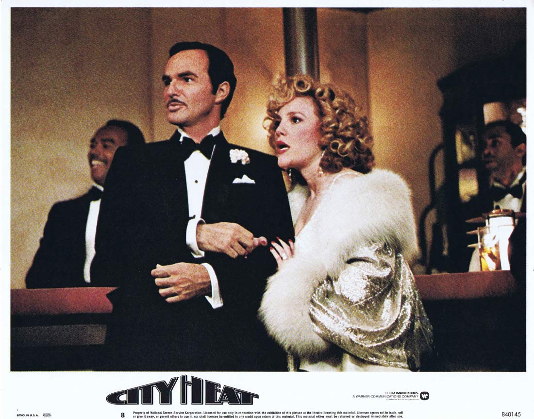 CITY HEAT Original US Lobby Card 8 Clint Eastwood Burt Reynolds