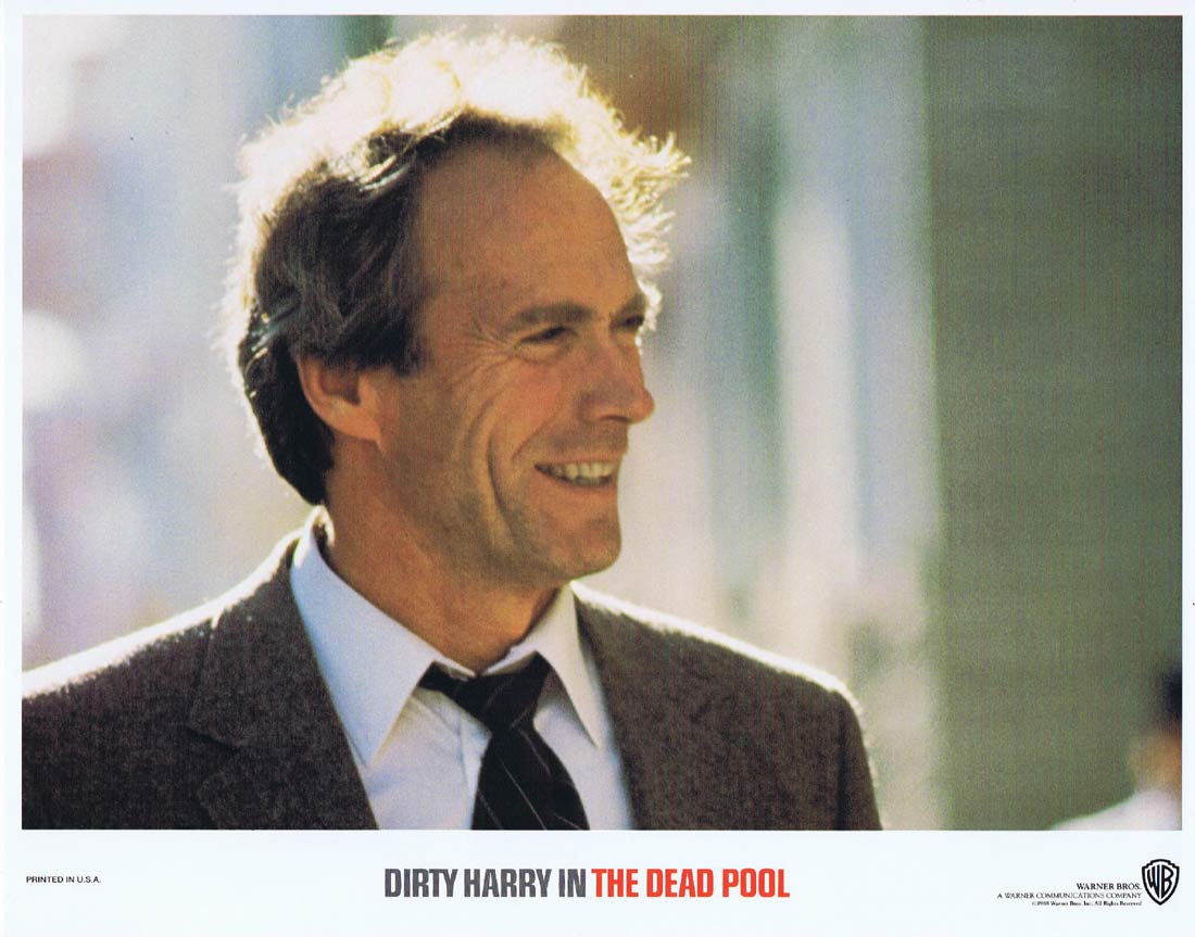 THE DEAD POOL Original Lobby Card 1 Clint Eastwood Dirty Harry
