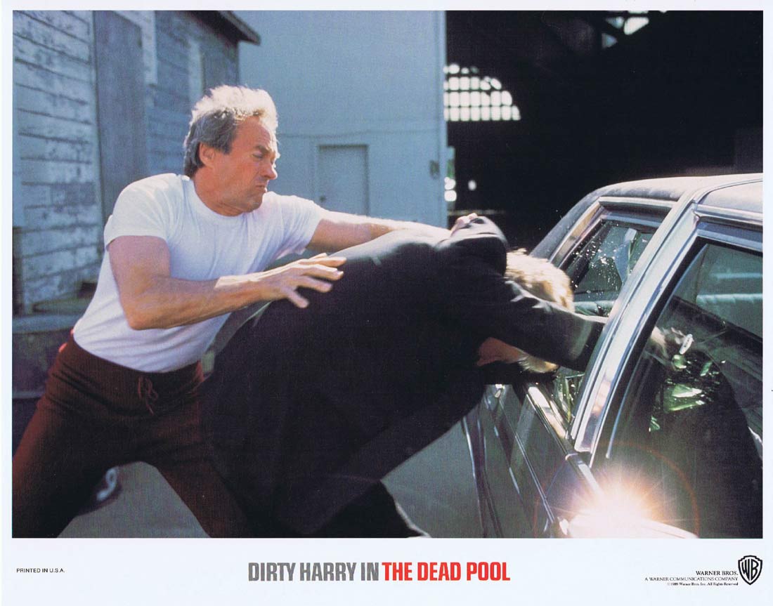 THE DEAD POOL Original Lobby Card 8 Clint Eastwood Dirty Harry