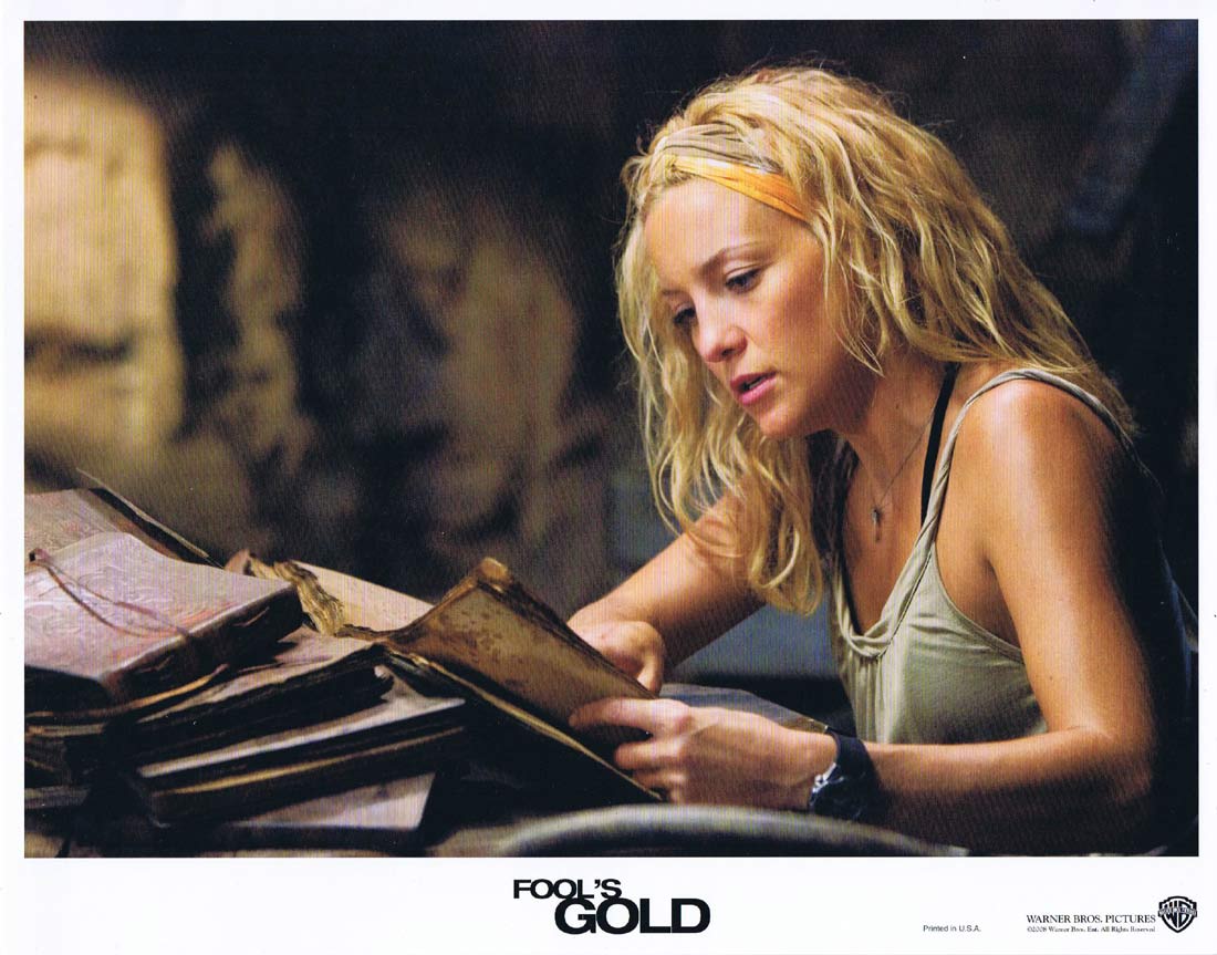 FOOL’S GOLD Original US Lobby Card 4 Matthew McConaughey Kate Hudson