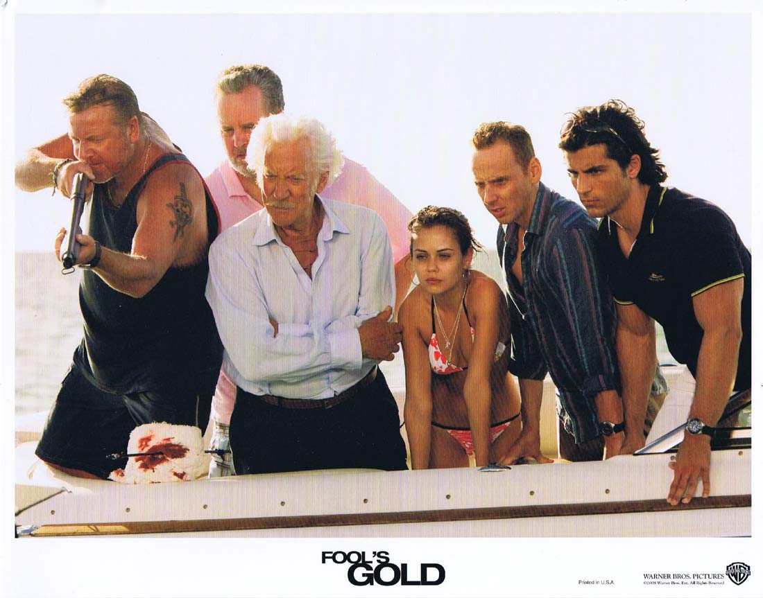 FOOL’S GOLD Original US Lobby Card 7 Matthew McConaughey Kate Hudson