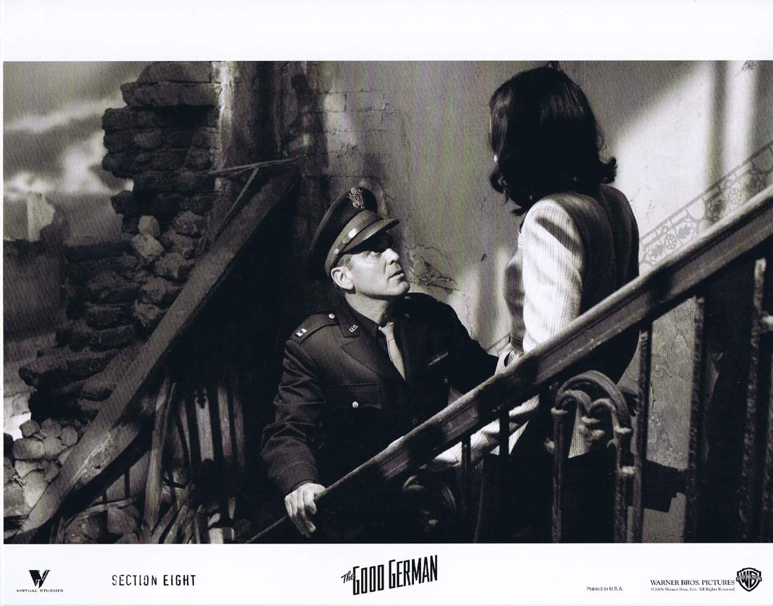 THE GOOD GERMAN Original US Lobby Card 6 George Clooney Cate Blanchett Tobey Maguire