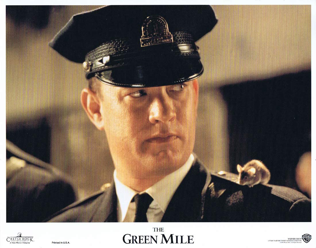 THE GREEN MILE Original US Lobby Card 1 Tom Hanks David Morse
