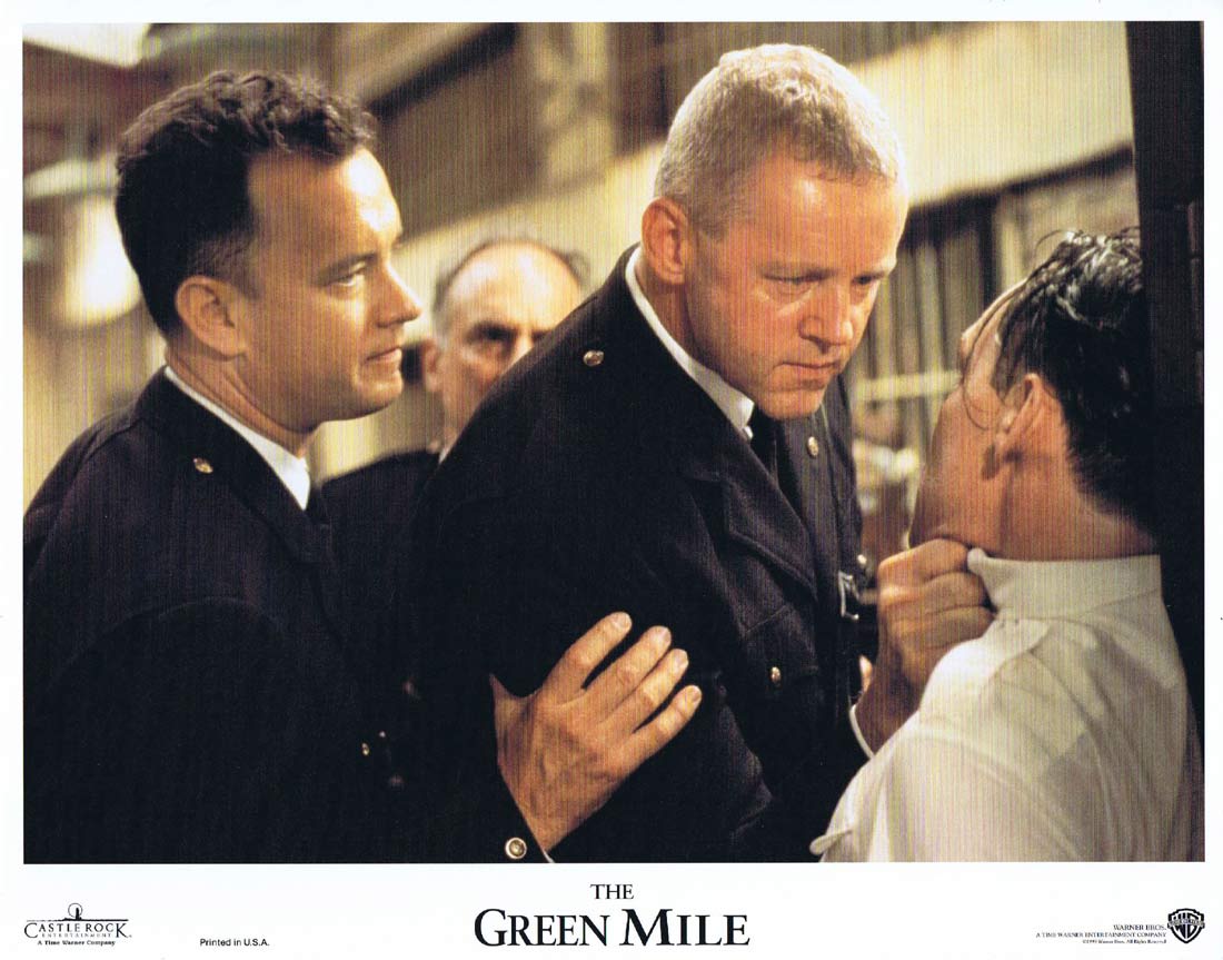 THE GREEN MILE Original US Lobby Card 4 Tom Hanks David Morse