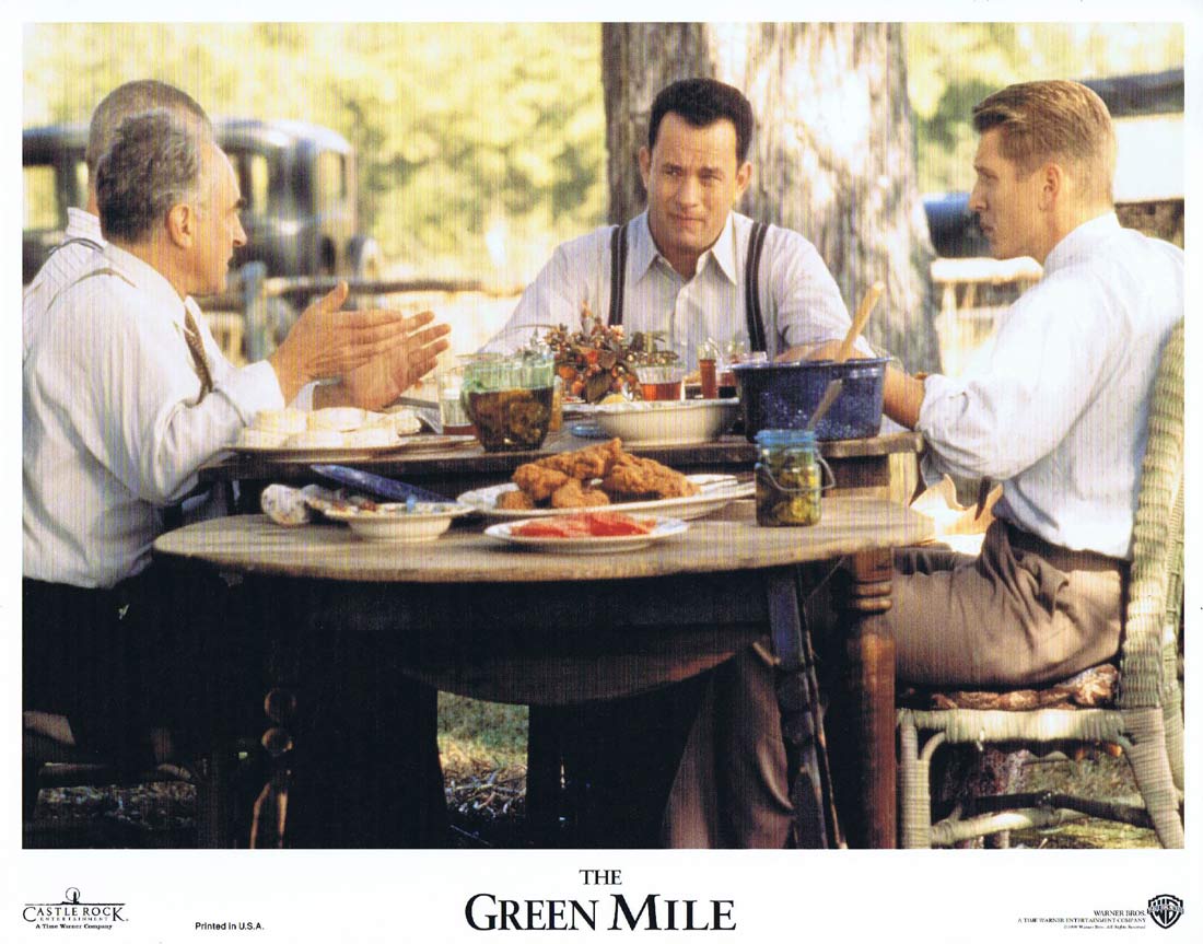 THE GREEN MILE Original US Lobby Card 6 Tom Hanks David Morse