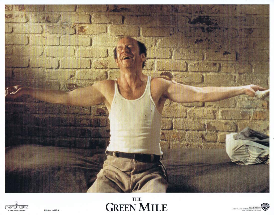 THE GREEN MILE Original US Lobby Card 8 Tom Hanks David Morse