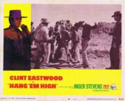 HANG EM HIGH Original Lobby Card 5 Clint Eastwood Inger Stevens