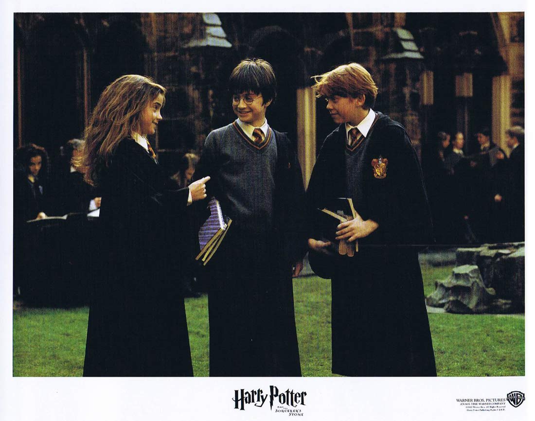 HARRY POTTER AND THE SORCERERS STONE Original 8 x 10 Lobby Card Still 1