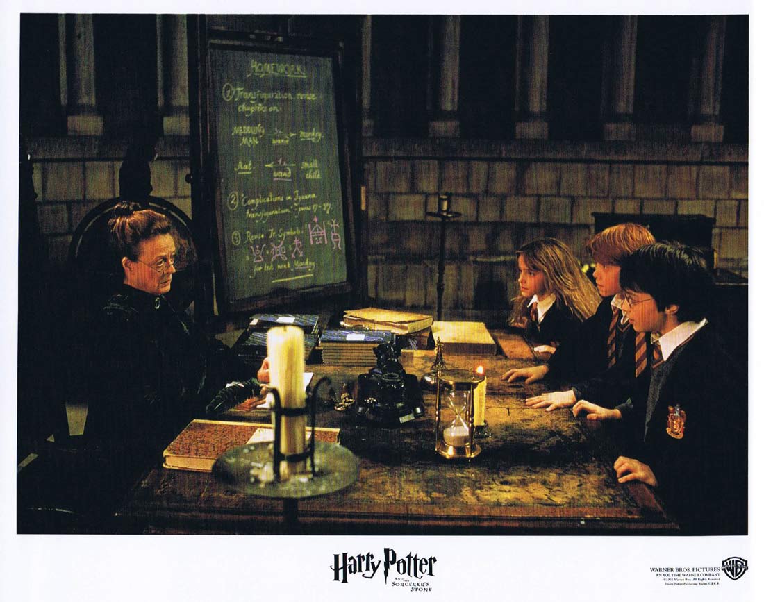 HARRY POTTER AND THE SORCERERS STONE Original 8 x 10 Lobby Card Still 11