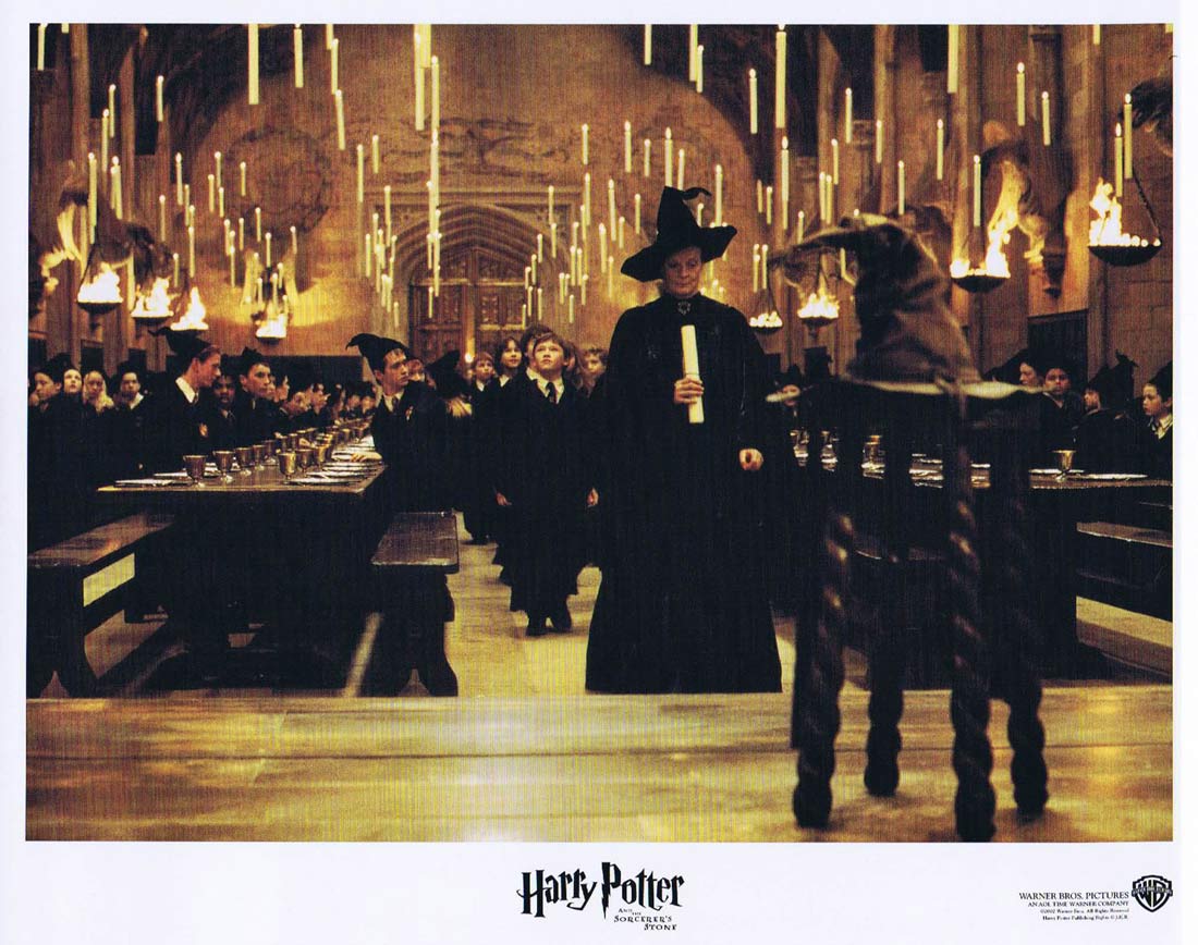 HARRY POTTER AND THE SORCERERS STONE Original 8 x 10 Lobby Card Still 3