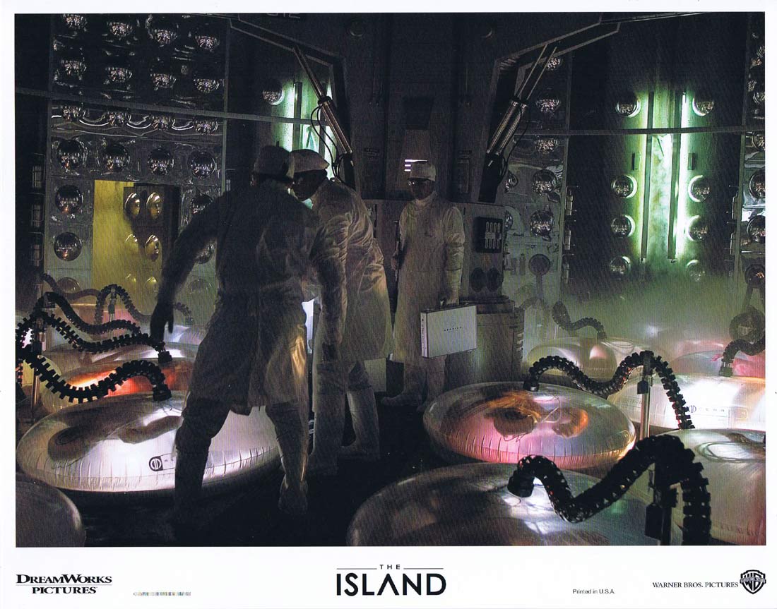 THE ISLAND Original US Lobby Card 5 Ewan McGregor Scarlett Johansson