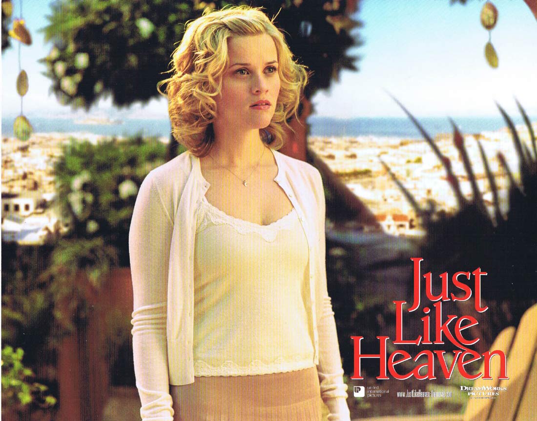 JUST LIKE HEAVEN Original US Lobby Card 2 Reese Witherspoon