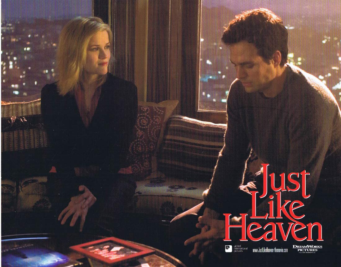 JUST LIKE HEAVEN Original US Lobby Card 3 Reese Witherspoon