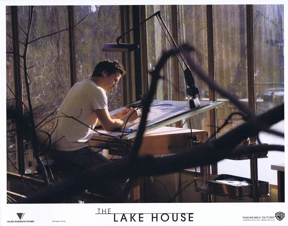 THE LAKE HOUSE Original US Lobby Card 4 Keanu Reeves Sandra Bullock