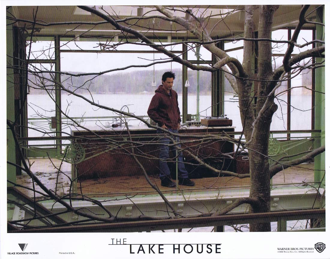 THE LAKE HOUSE Original US Lobby Card 6 Keanu Reeves Sandra Bullock