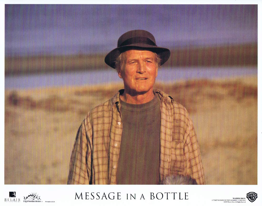 MESSAGE IN A BOTTLE Original US Lobby Card 7 Kevin Costner Robin Wright