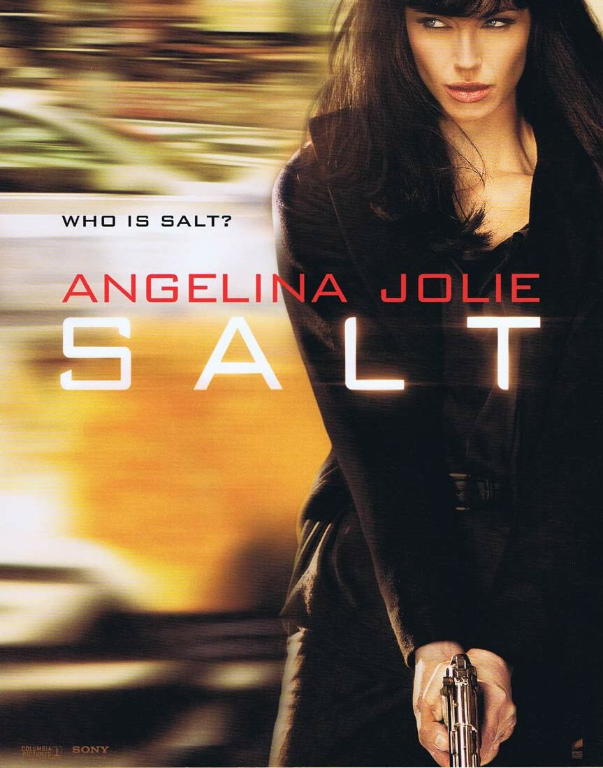 SALT Original US Lobby Card 2 Angelina Jolie