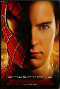 SPIDER-MAN 2 Original ADV One Sheet Movie poster Tobey Maguire Kirsten Dunst