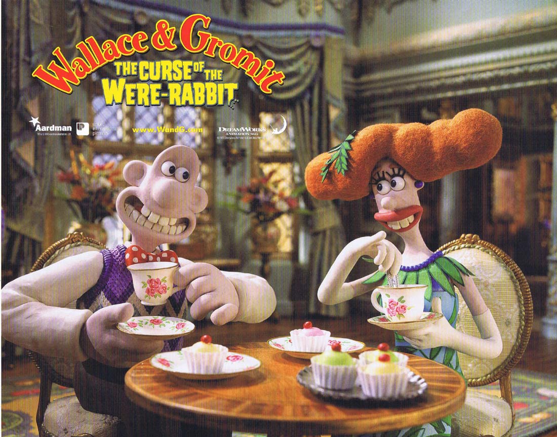 WALLACE AND GROMIT THE CURSE OF THE WERE RABBIT Original US Lobby Card 7