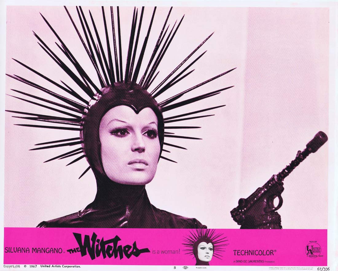 THE WITCHES Original US Lobby Card 8 Silvana Mangano Clint Eastwood