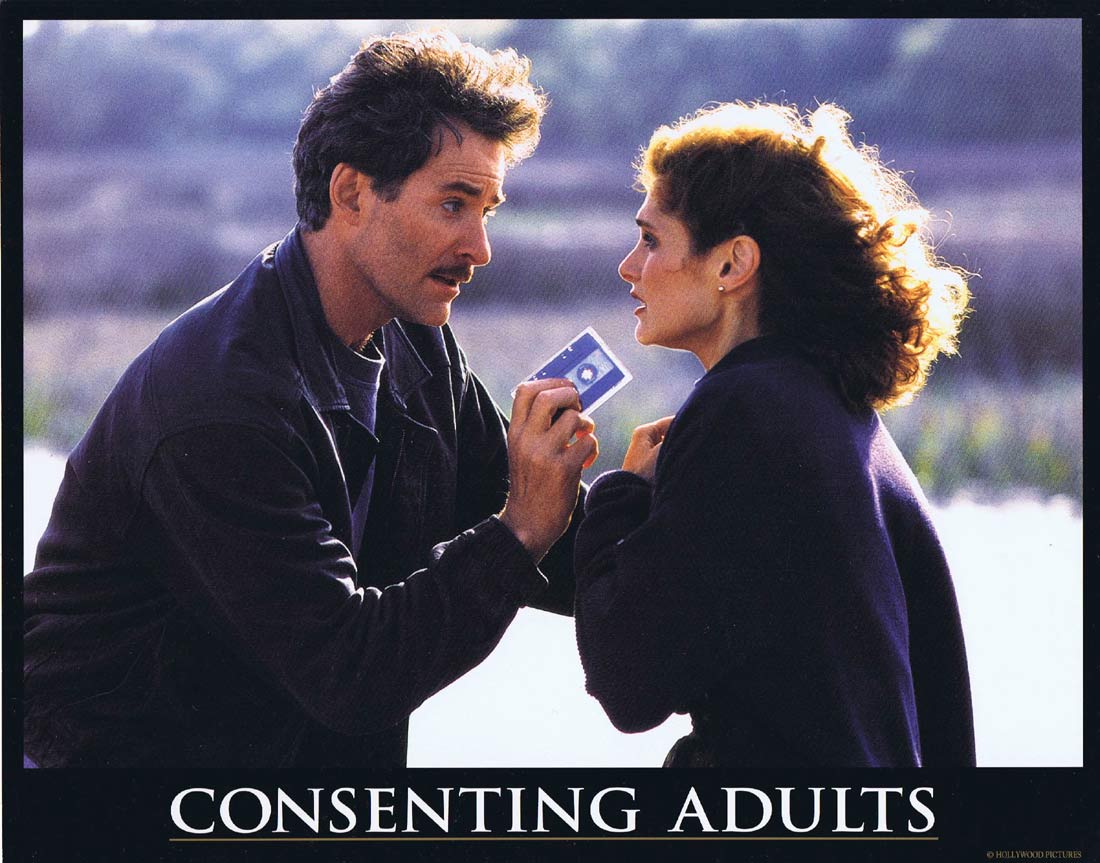 CONSENTING ADULTS Original Lobby Card 2 Kevin Kline Kevin Spacey
