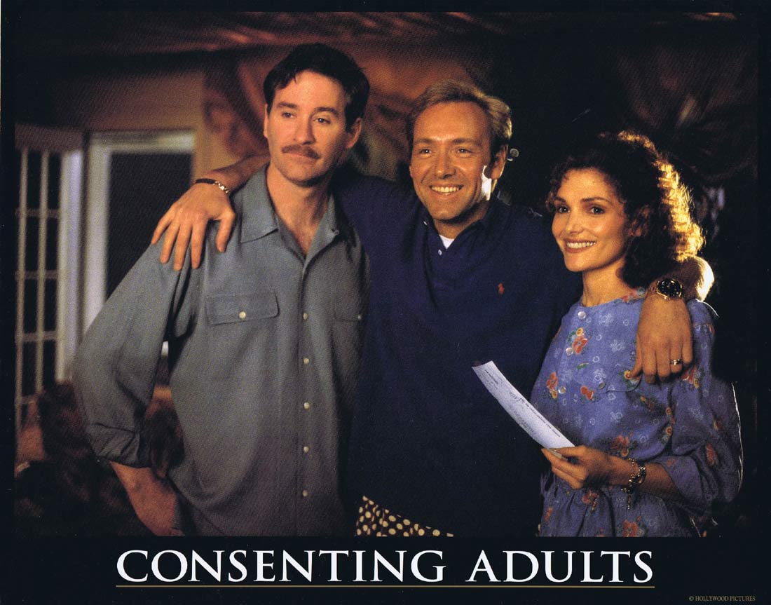 CONSENTING ADULTS Original Lobby Card 3 Kevin Kline Kevin Spacey