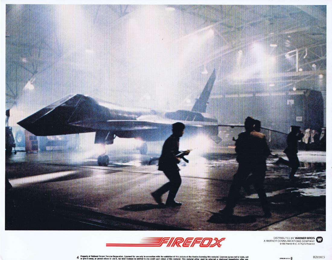 FIREFOX Original US Lobby Card 4 Clint Eastwood Freddie Jones