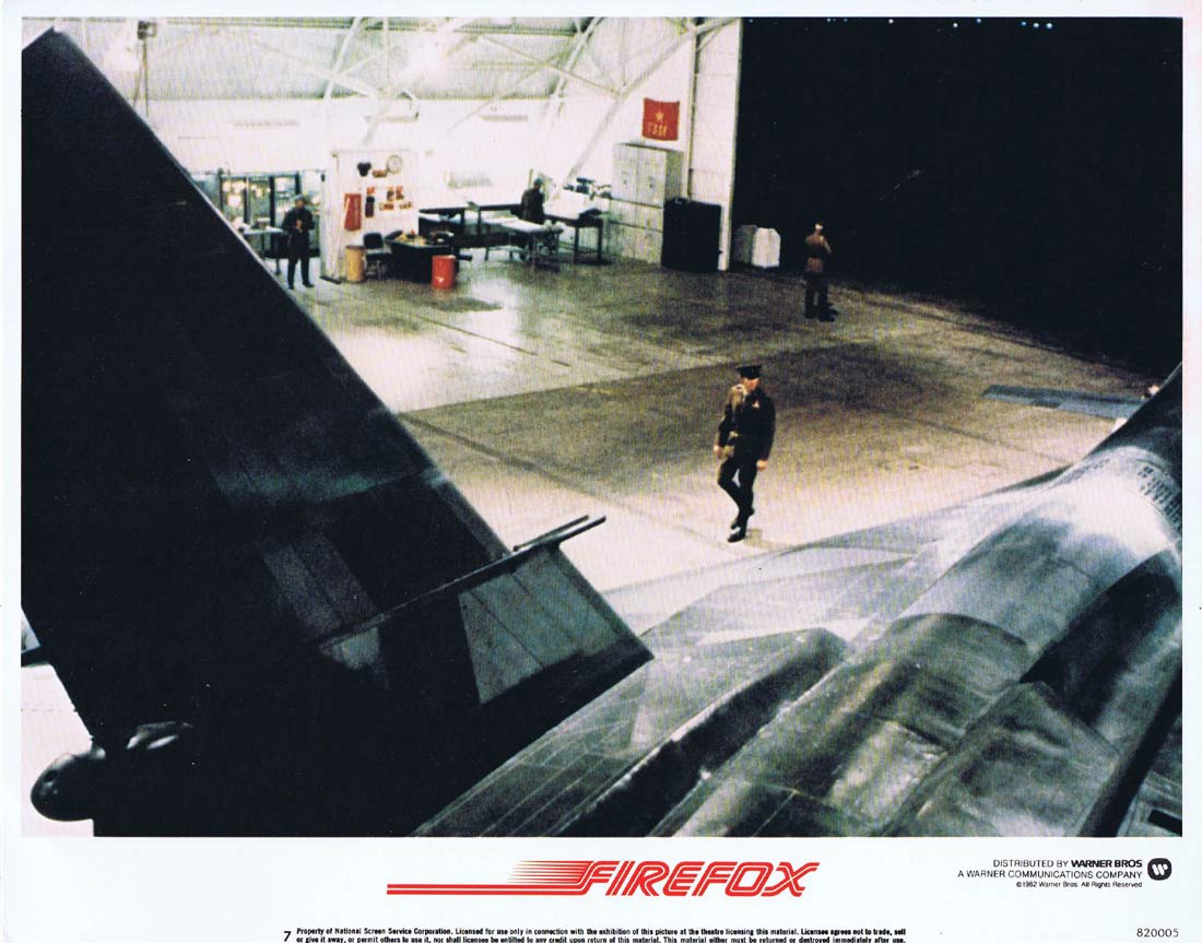 FIREFOX Original US Lobby Card 7 Clint Eastwood Freddie Jones