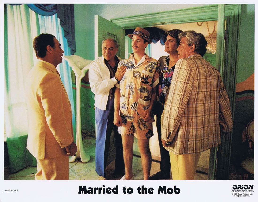 MARRIED TO THE MOB Original Lobby Card 6 Michelle Pfeiffer Matthew Modine
