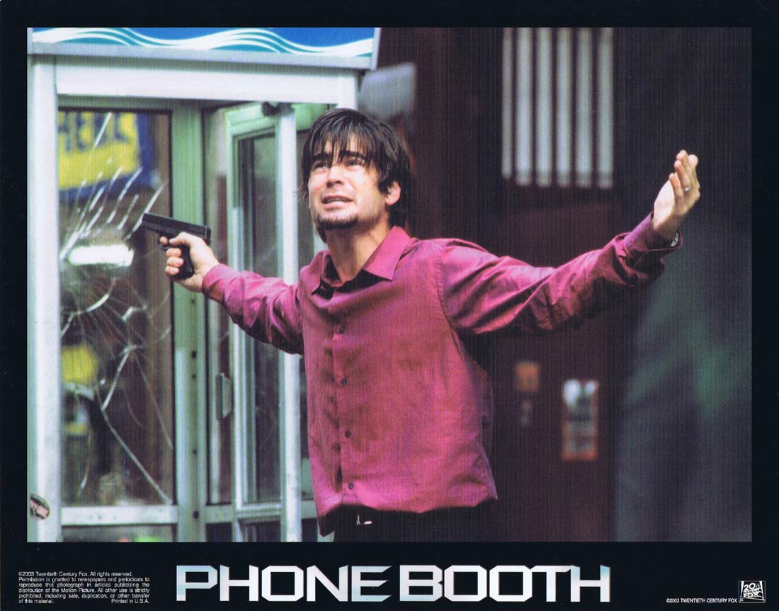 PHONE BOOTH Original Lobby Card 2 Colin Farrell Forest Whitaker Katie Holmes