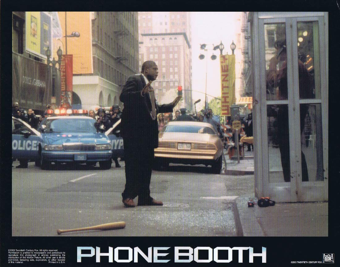 PHONE BOOTH Original Lobby Card 7 Colin Farrell Forest Whitaker Katie Holmes