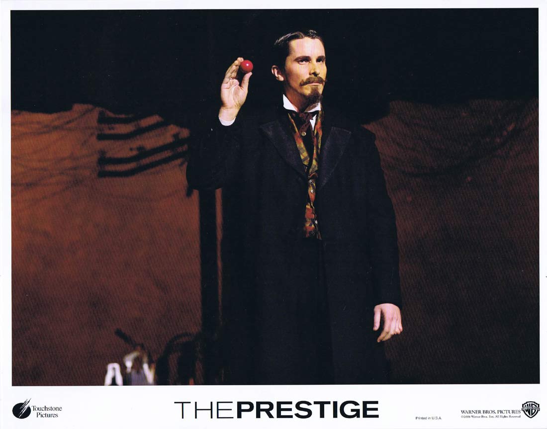 THE PRESTIGE Original Lobby Card 6 Hugh Jackman Christian Bale