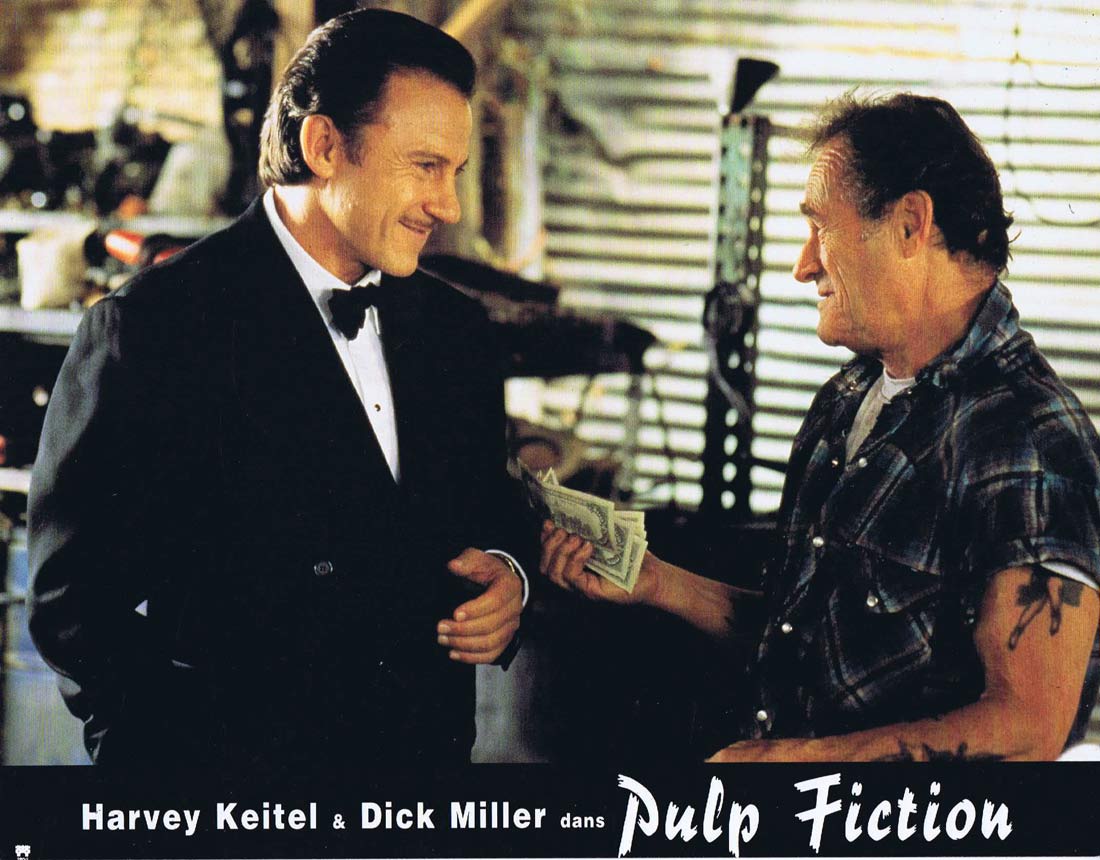 PULP FICTION Original French Lobby Card 4 Quentin Tarantino John Travolta