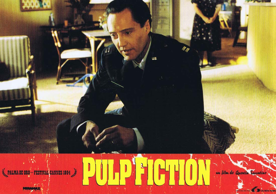 PULP FICTION Original Spanish Lobby Card 12 Quentin Tarantino John Travolta