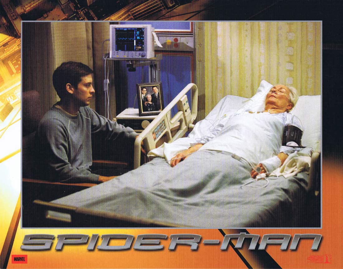 SPIDER-MAN Original Lobby Card 5 Tobey Maguire Kirsten Dunst