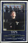 TAPS Original One sheet Movie Poster Timothy Hutton Tom Cruise