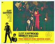 TWO MULES FOR SISTER SARA Original Lobby Card 2 Clint Eastwood Shirley MacLaine