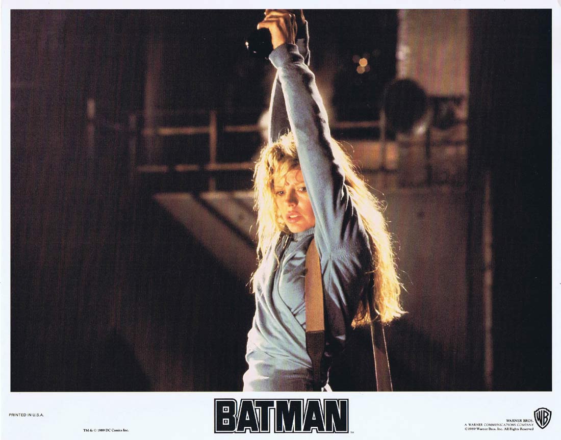 BATMAN Original Lobby Card 4 Michael Keaton Jack Nicholson Michelle Pfeiffer