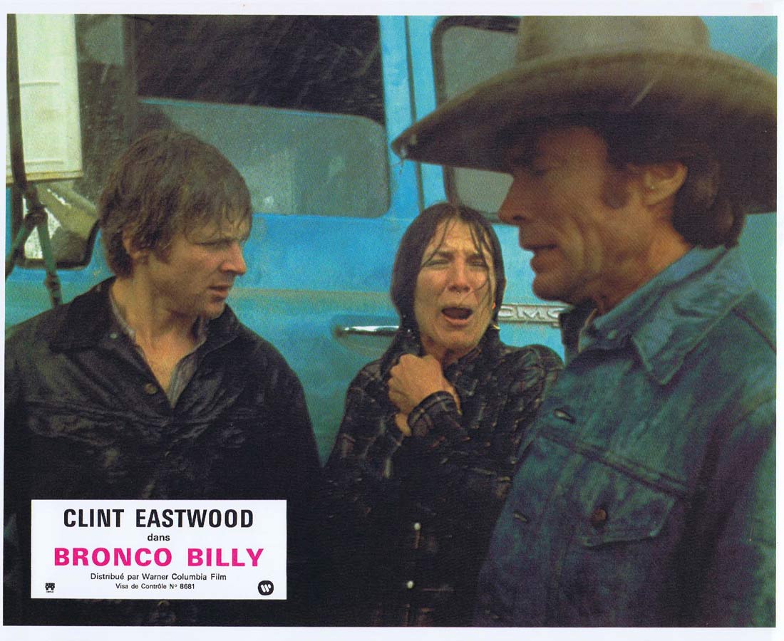 BRONCO BILLY Original French Lobby Card 1 Clint Eastwood Sondra Locke