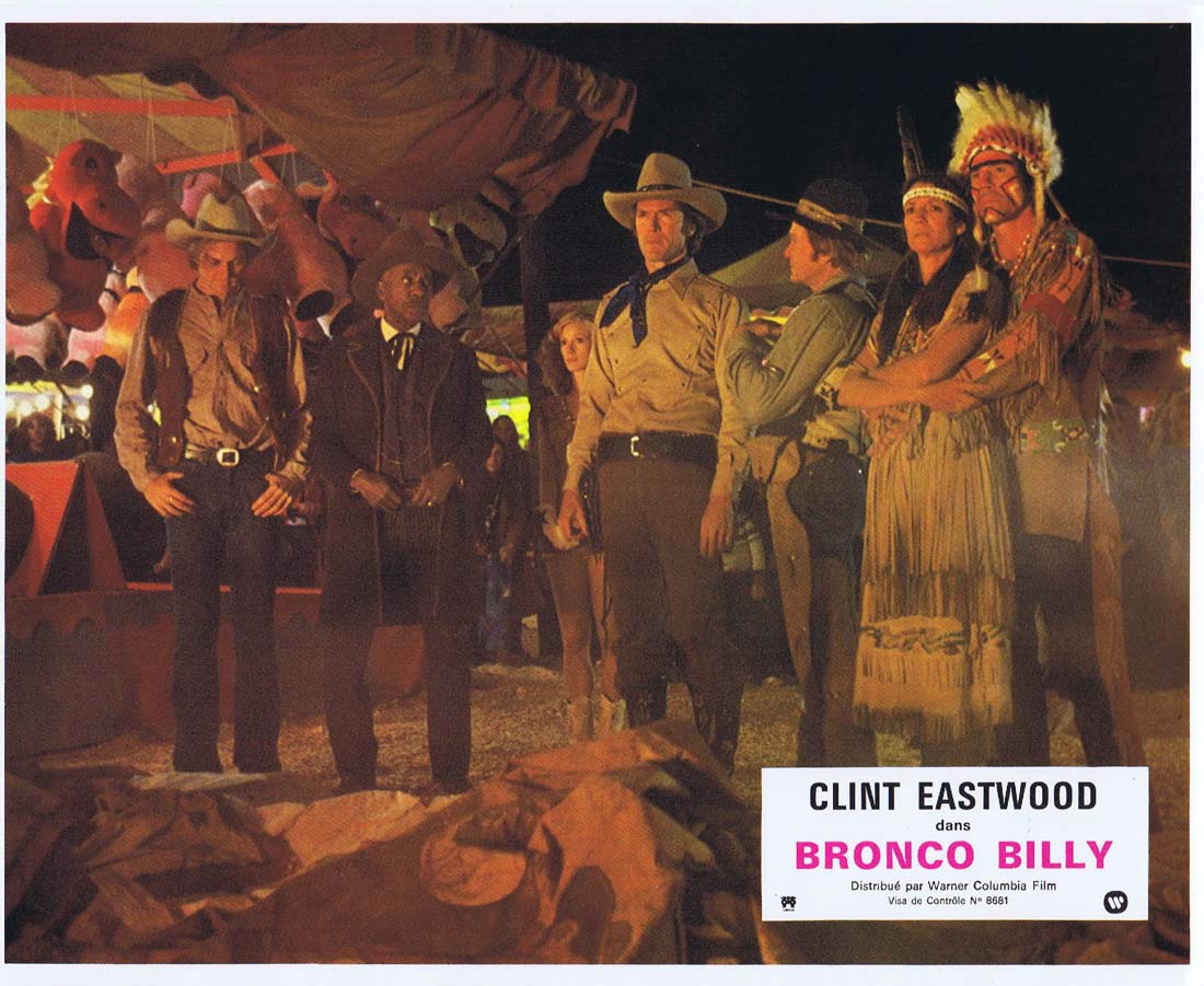 BRONCO BILLY Original French Lobby Card 11 Clint Eastwood Sondra Locke