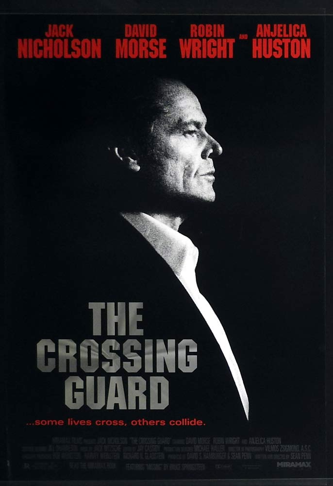 THE CROSSING GUARD Original US One sheet Movie poster Jack Nicholson