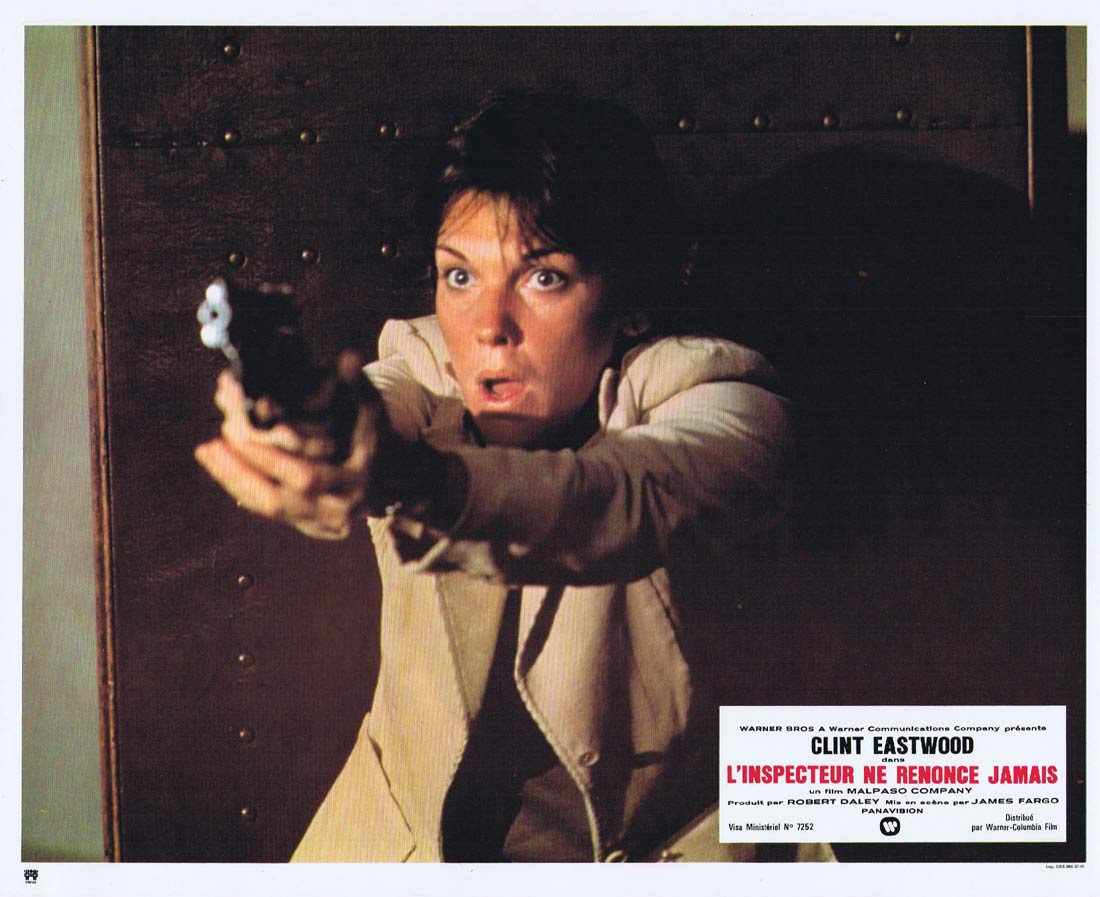 THE ENFORCER Original French Lobby Card 3 Clint Eastwood Dirty Harry