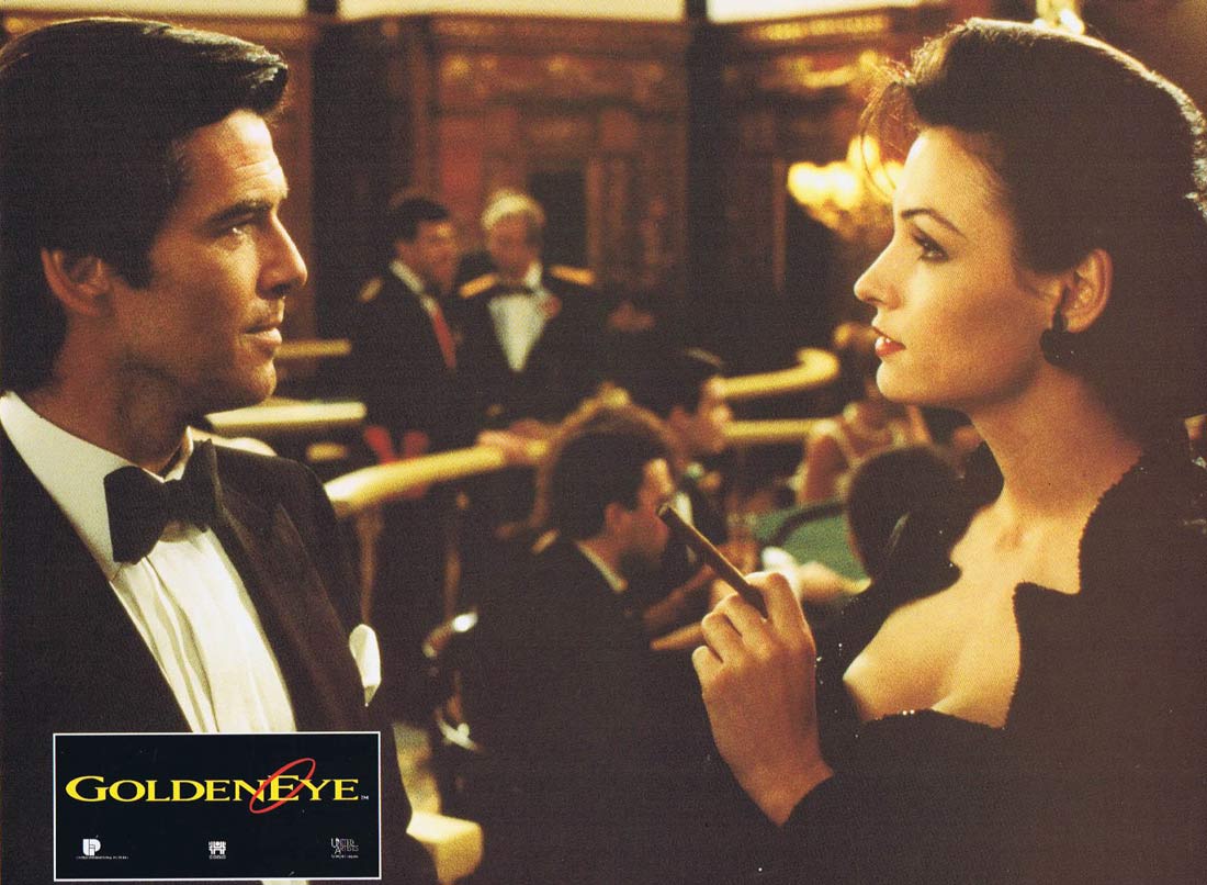 GOLDENEYE Original French Lobby Card 1 Pierce Brosnan James Bond
