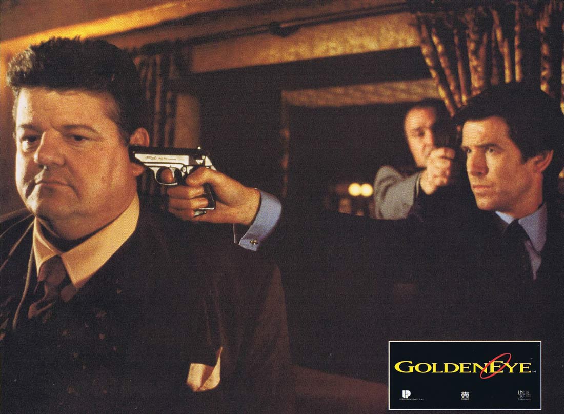 GOLDENEYE Original French Lobby Card 10 Pierce Brosnan James Bond