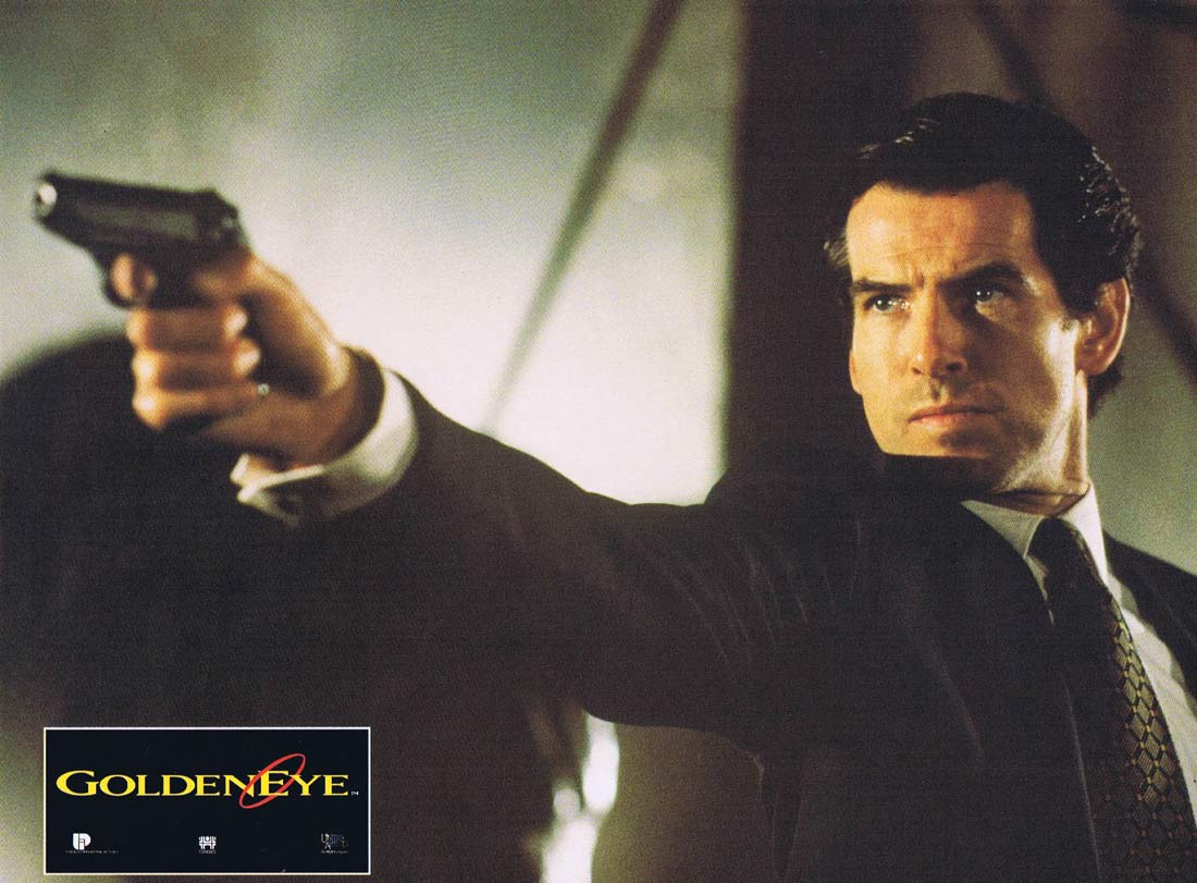 GOLDENEYE Original French Lobby Card 3 Pierce Brosnan James Bond