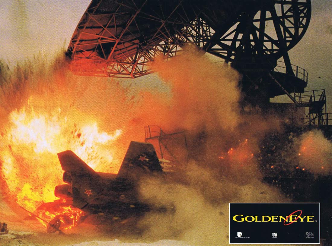 GOLDENEYE Original French Lobby Card 6 Pierce Brosnan James Bond