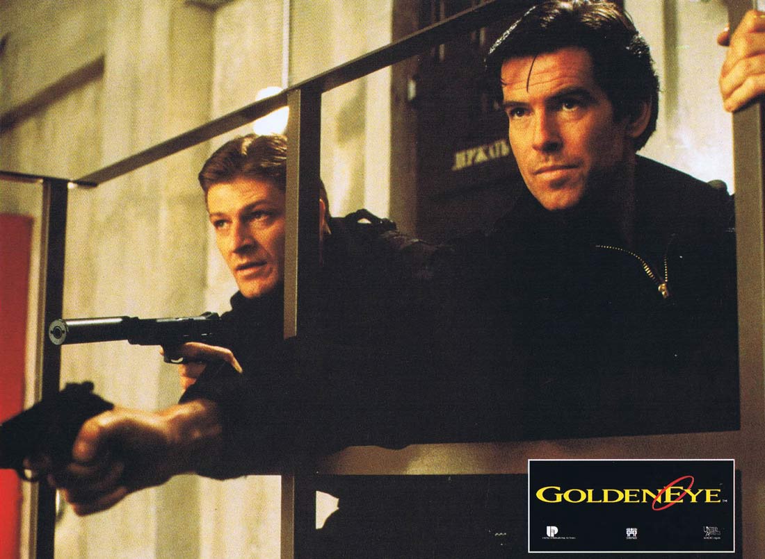 GOLDENEYE Original French Lobby Card 9 Pierce Brosnan James Bond
