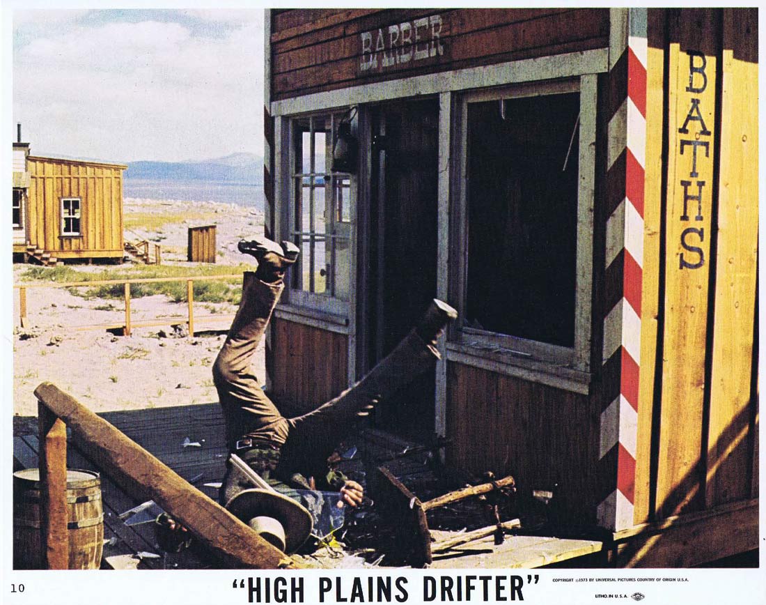 HIGH PLAINS DRIFTER Original US 8 x 10 Lobby Card 10 Clint Eastwood