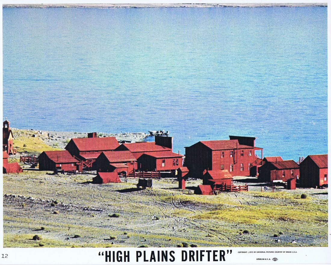 HIGH PLAINS DRIFTER Original US 8 x 10 Lobby Card 12 Clint Eastwood