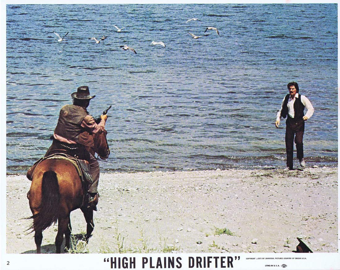 HIGH PLAINS DRIFTER Original US 8 x 10 Lobby Card 2 Clint Eastwood